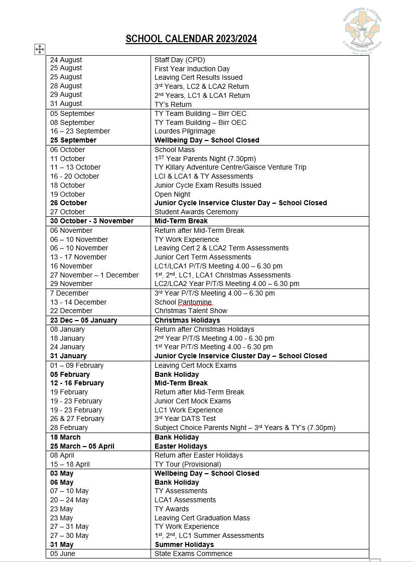 UST Academic Calendar 2023 2024 PDF Observances Christian, 53 OFF